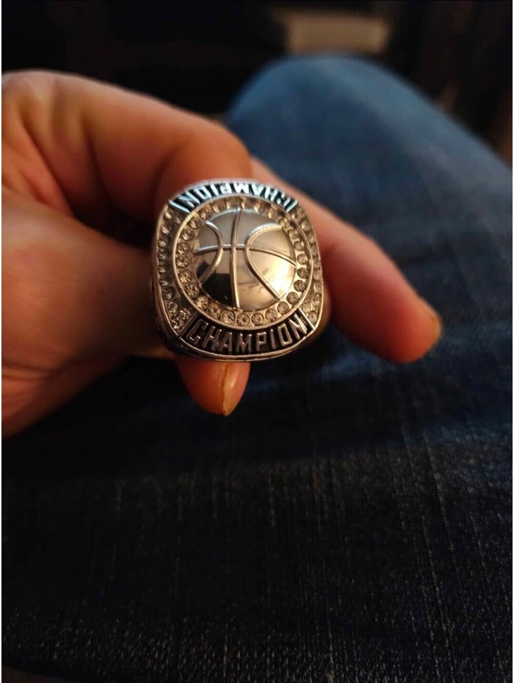 Basketball champions ring
